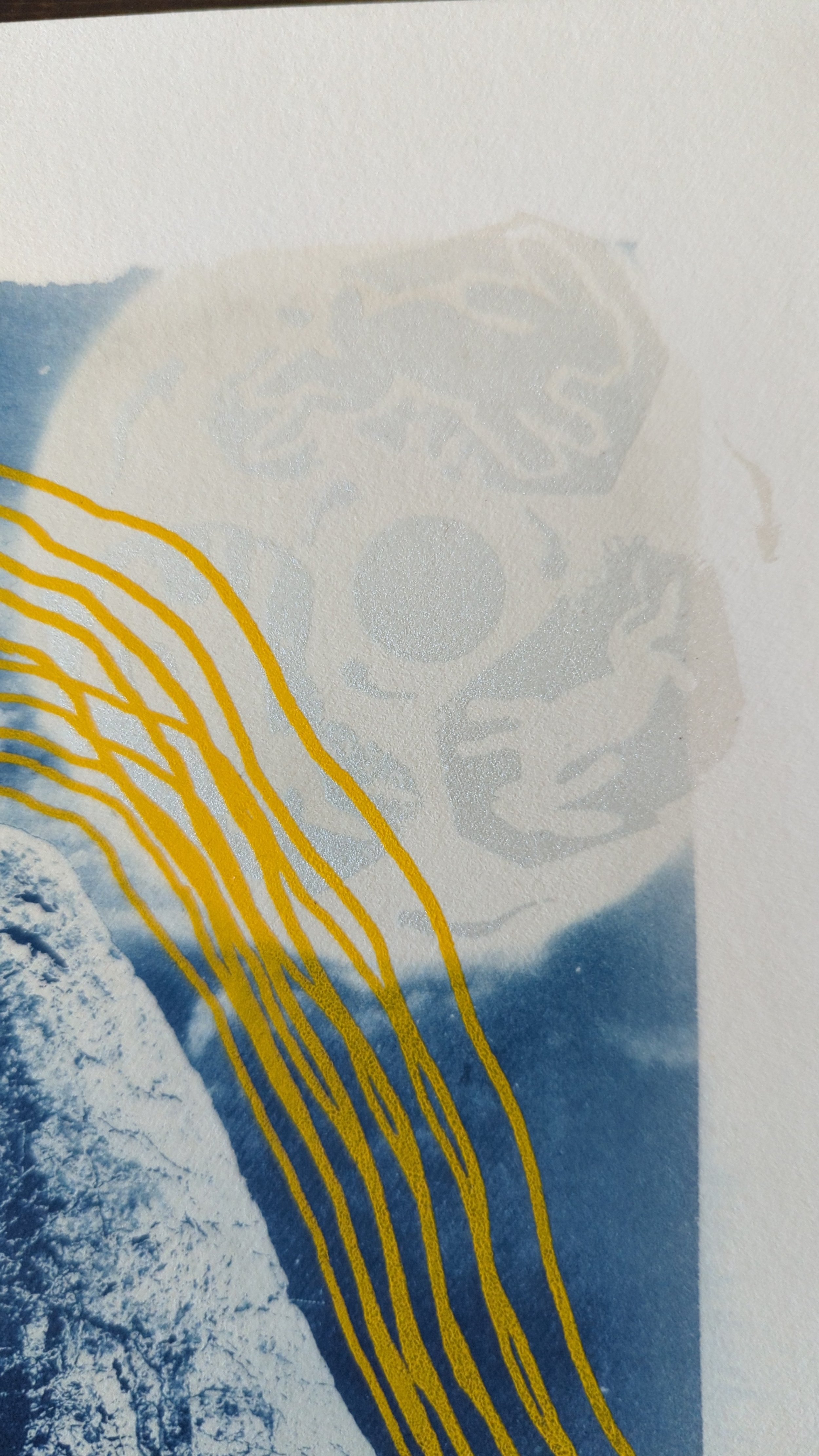 jamie reid & foxtrot lightning hand finished print plus