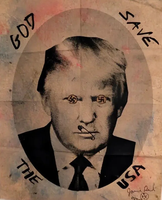 Jamie Reid God Save the USA