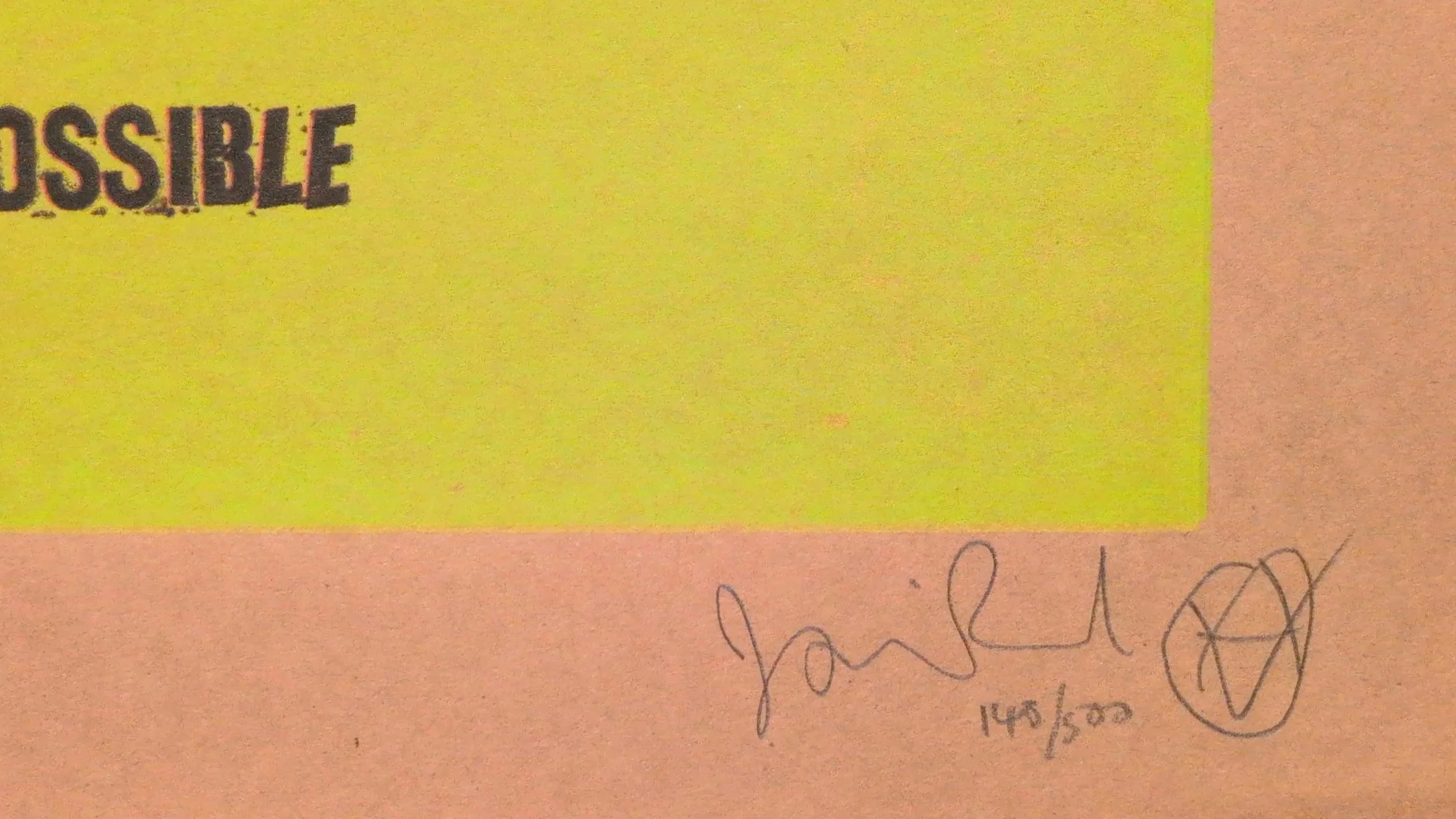 Jamie Reid nowhere buses hand pulled yellow serigraph signed limited edition with glyph.jpg