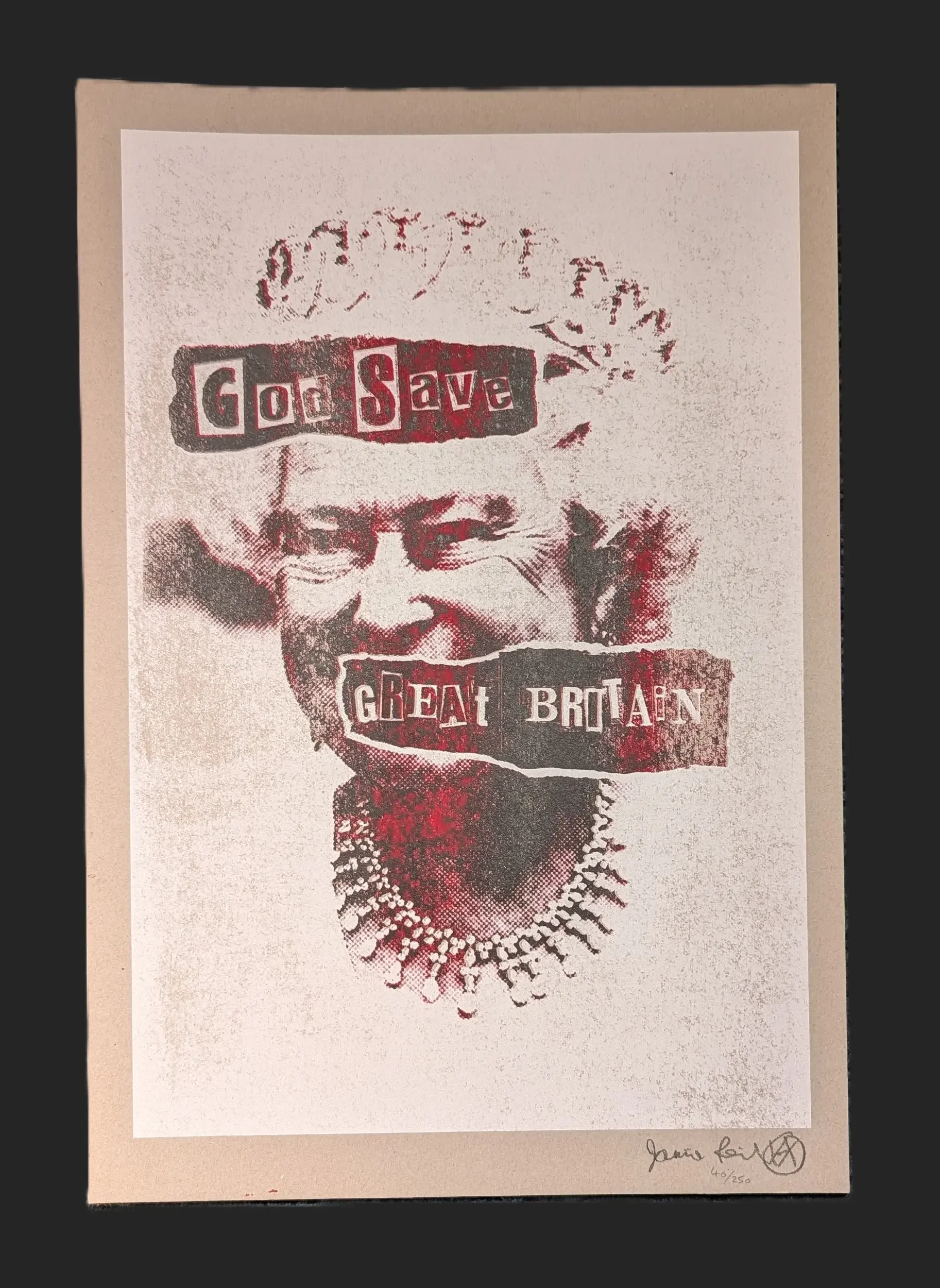 Jamie Reid Queen in Blood Diamonds