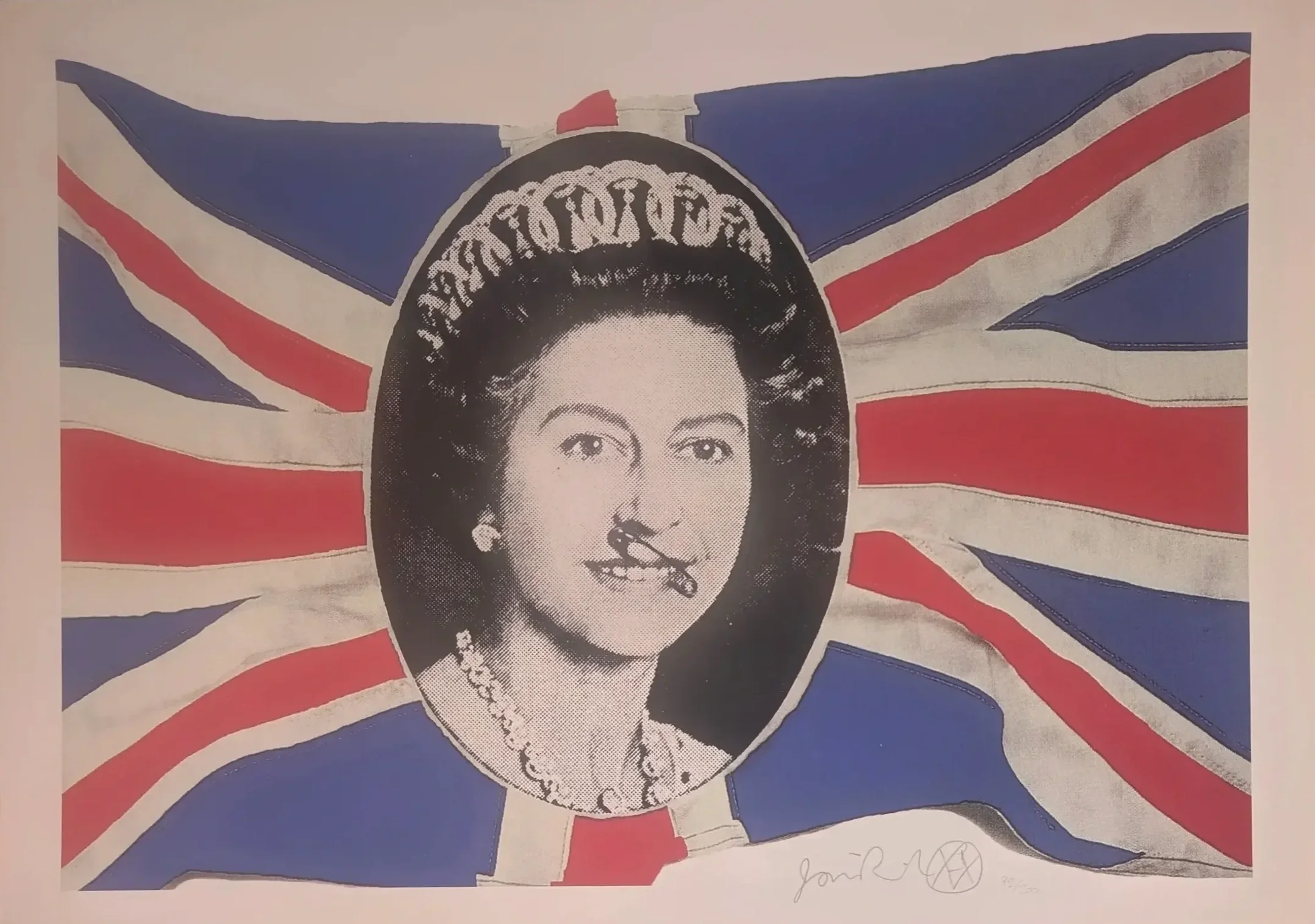 official Japanese release God Save The Queen by Jamie Reid