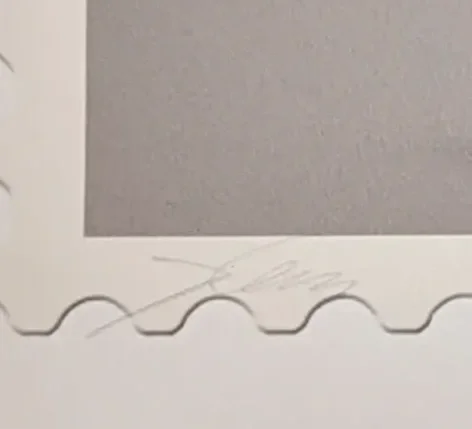 james cauty signature in pencil its only paper