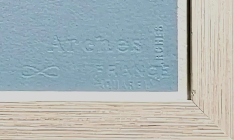 arches paper Frederic Chopin blek le rat silk screen  print its only paper