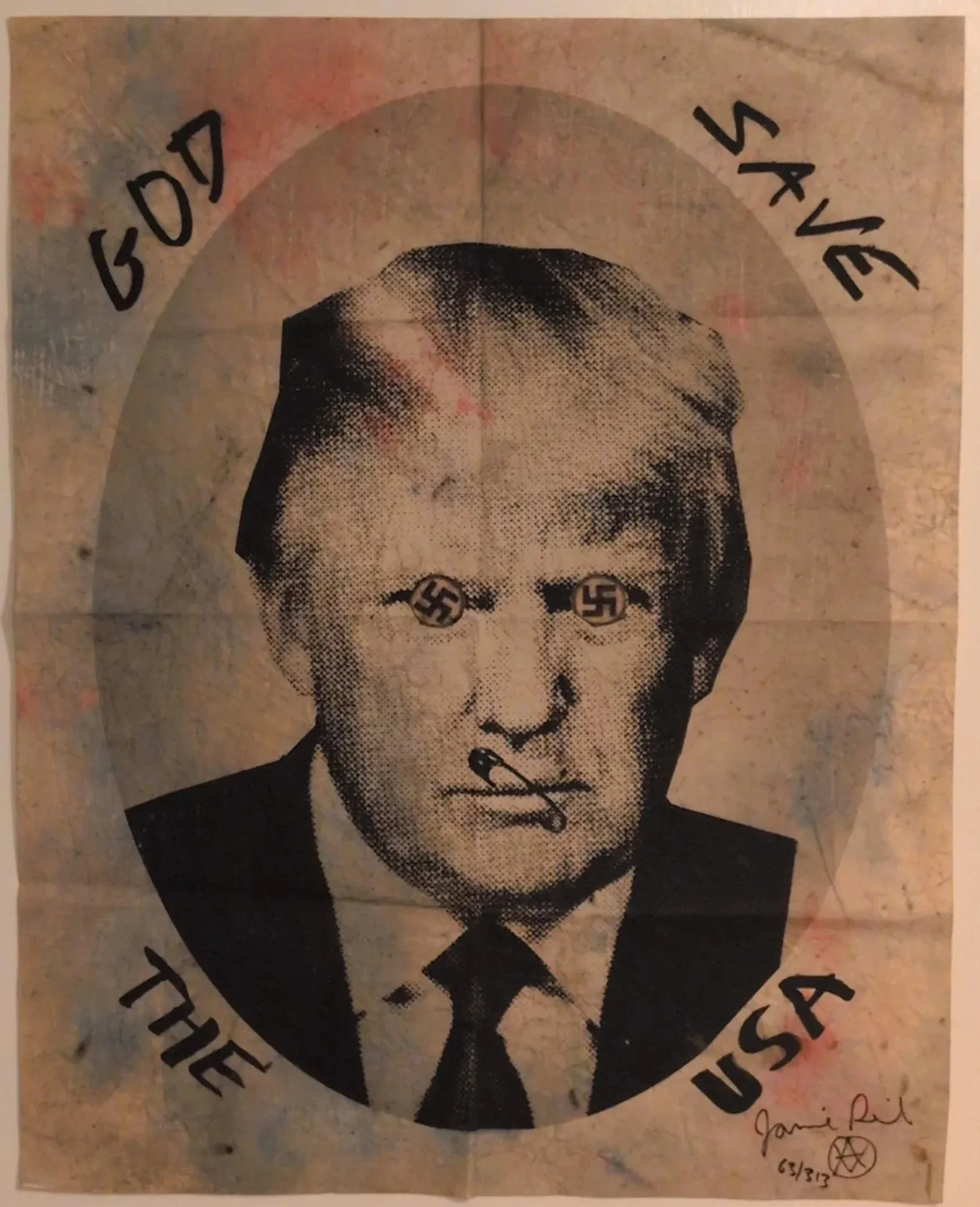 Jamie Reid God Save The USA