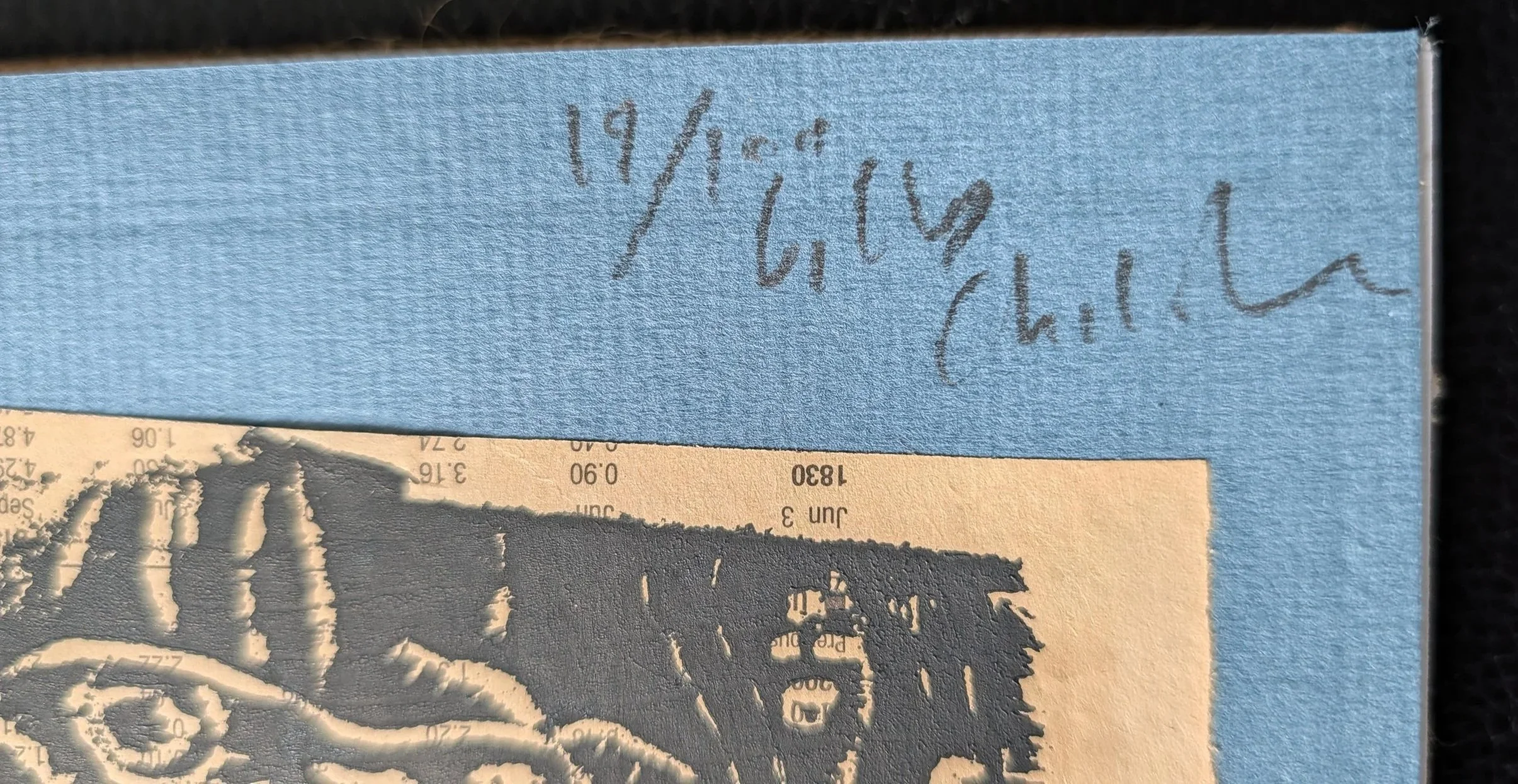 Book Hand signed billy childish in pencil rare.jpg
