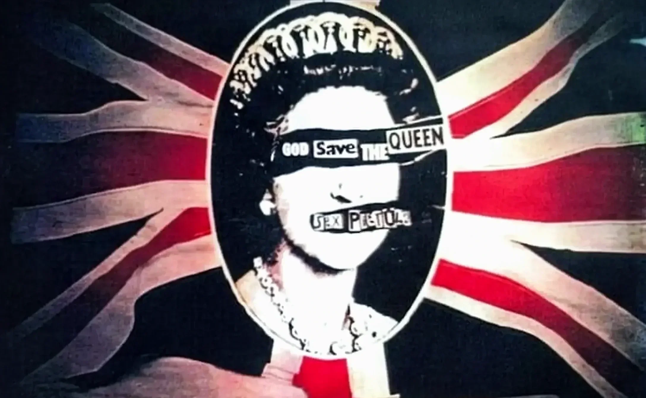sex pistols god save the queen by jamie reid its only paper