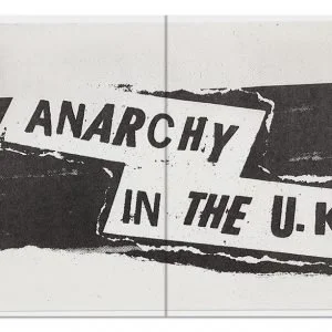 anarchy in the uk by jamie reid rogue materials page its only paper