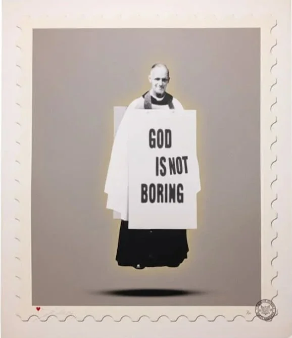 James Cauty "God Is Not Boring"