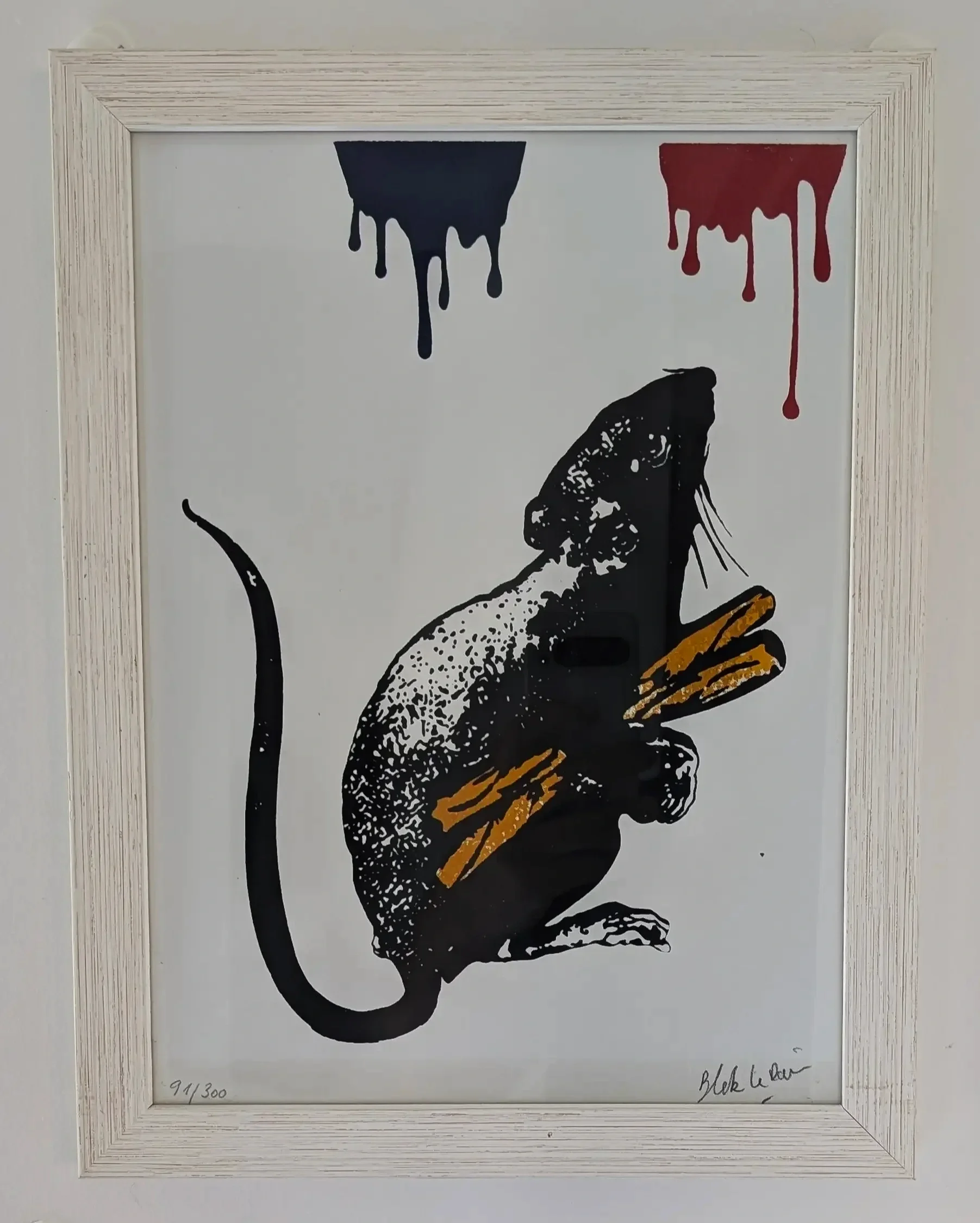 Blek Le Rat Baguette Rat No 5