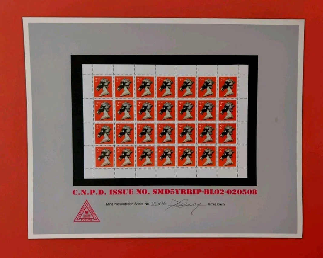 James Cauty Stamps of Mass Destruction 2nd