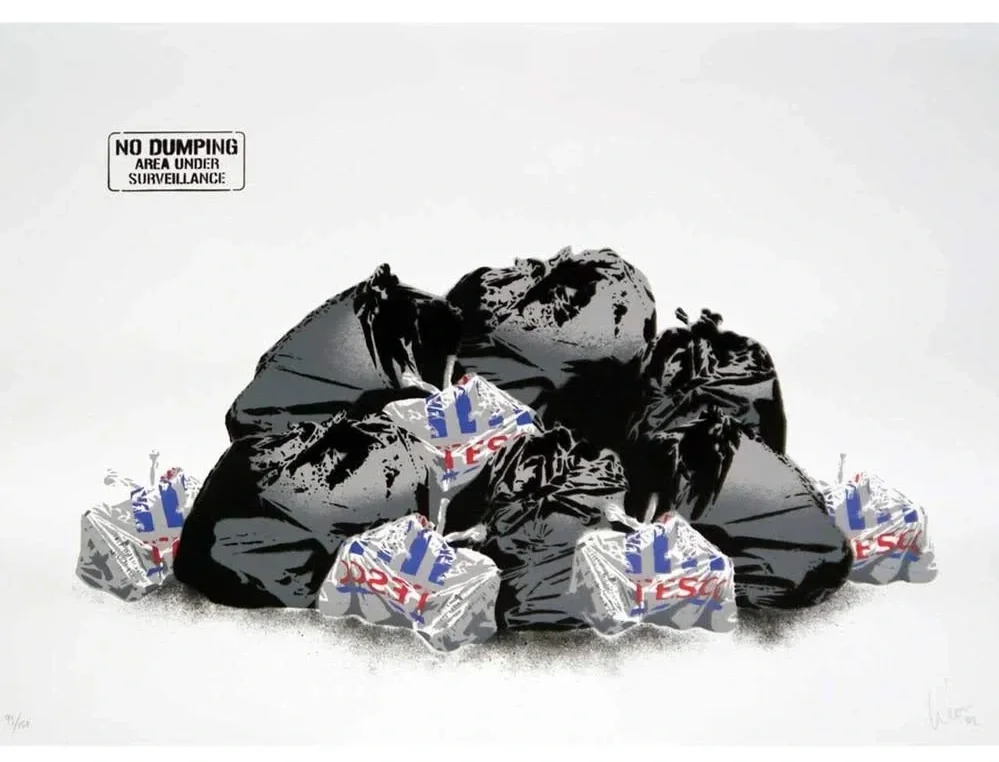 dotmasters-load-of-old-rubbish-hand-signed-silk-screen-print-its-only-paper