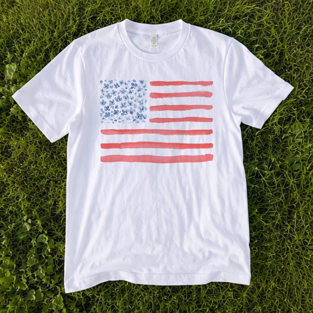 Floral American Flag T-Shirt 2.jpg