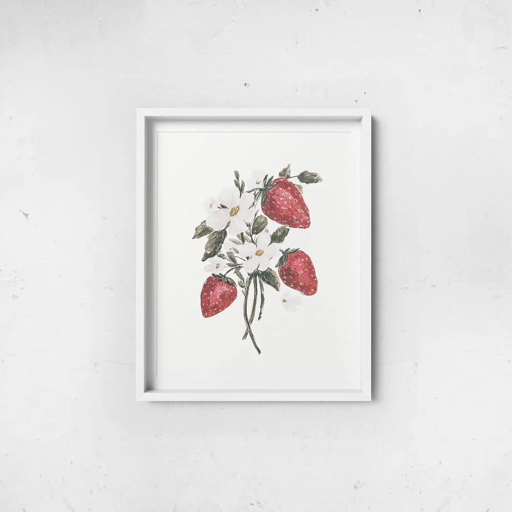 Strawberries Art Print 1.jpg