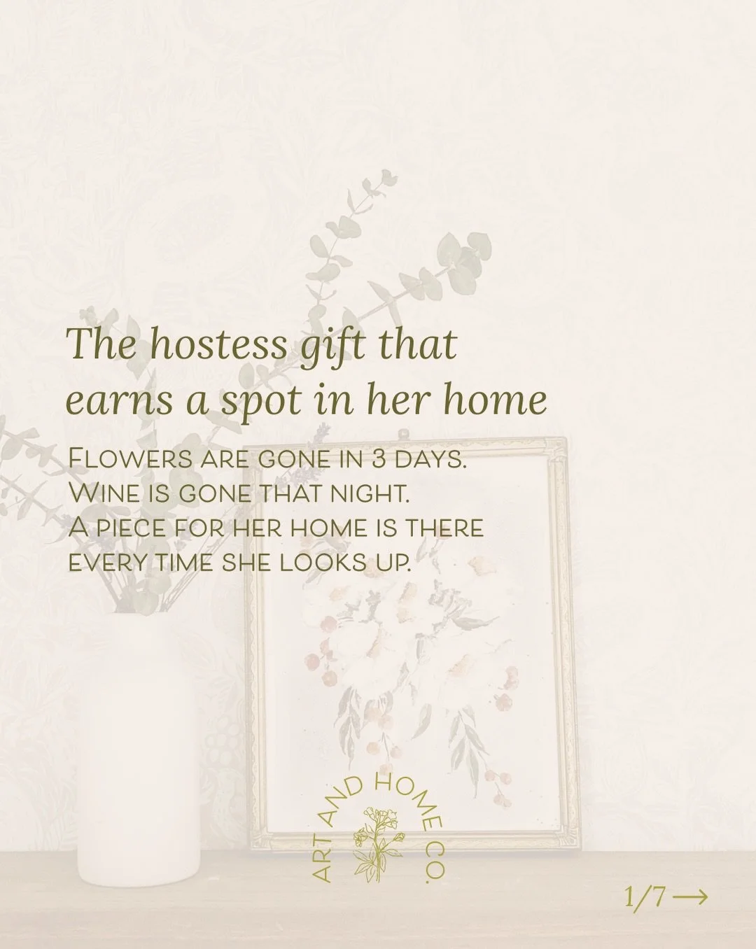 The hostess gift that earns a spot in her home&hellip;

You&rsquo;ve been invited somewhere next week and you want to bring something for the her, not just for the party. Not something grabbed in a hurry&mdash;something she&rsquo;ll actually keep.

T