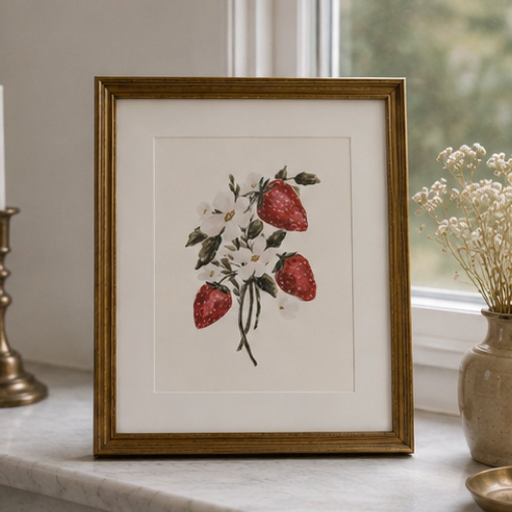 Strawberries Art Print 4.jpg