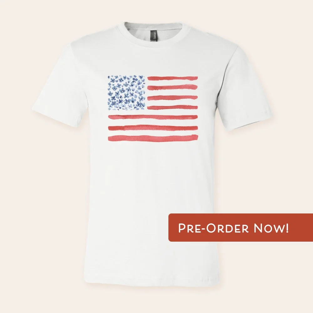 Floral American Flag T-Shirt 1.jpg