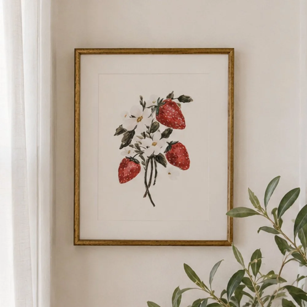 Strawberries Art Print 5.jpg