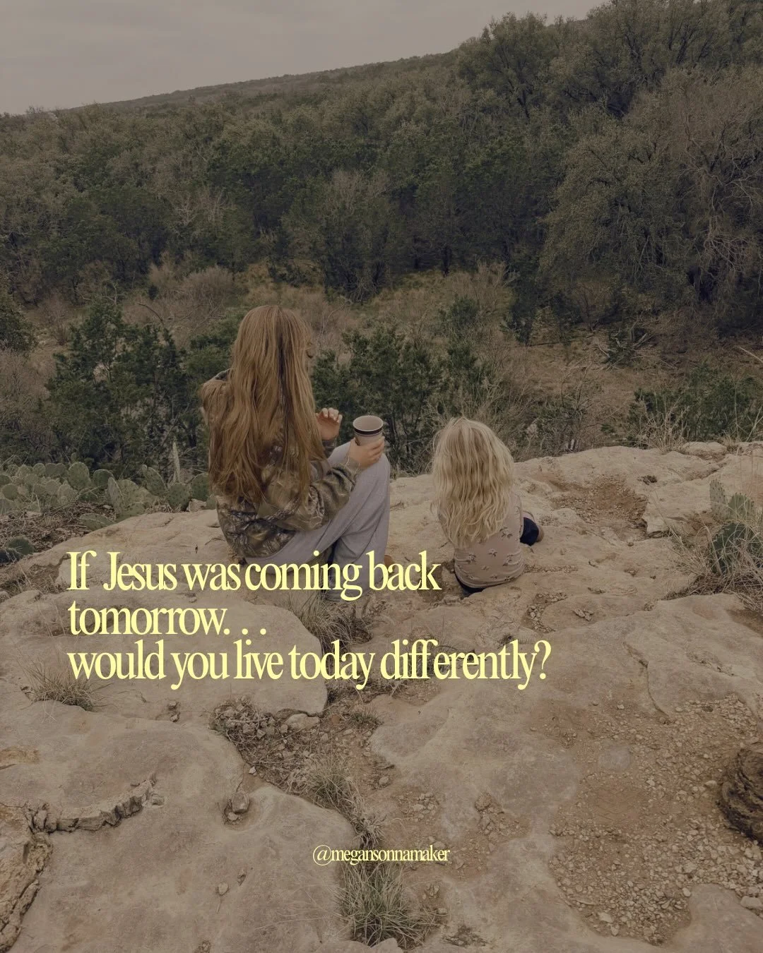 Sometimes I wonder if we&rsquo;ve become so comfortable here that we forget this world was never meant to be our final home. Jesus talked about this constantly &mdash; living awake, ready, and focused on what actually lasts. Not fearfully waiting&hel