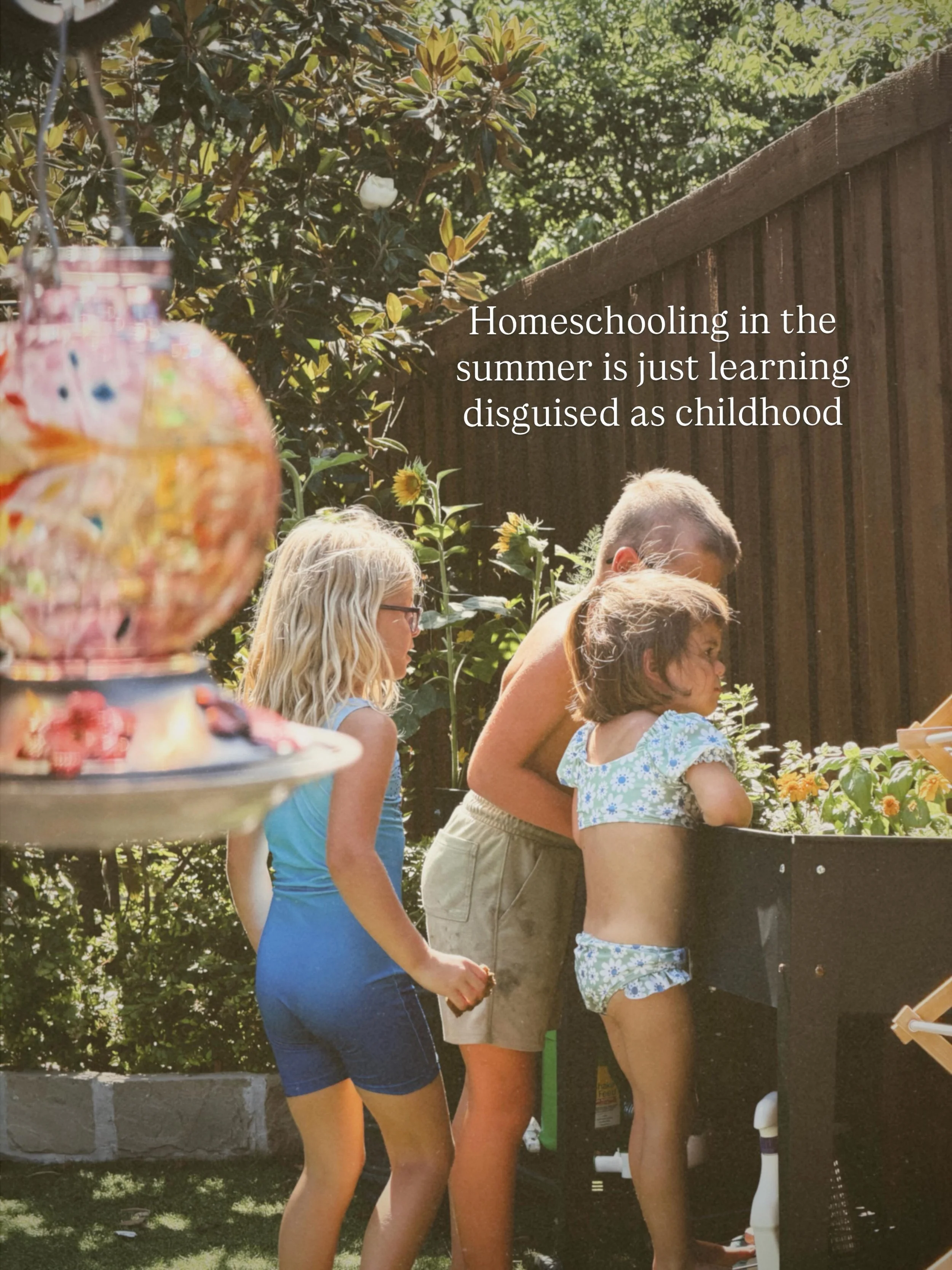 What would you add?? How do you homeschool in the summer?? 
-
We do year round so we don&rsquo;t have to feel rushed to finish, take breaks when we need to, and not take months off of learning bc for my kids they need to always have some kind of refr