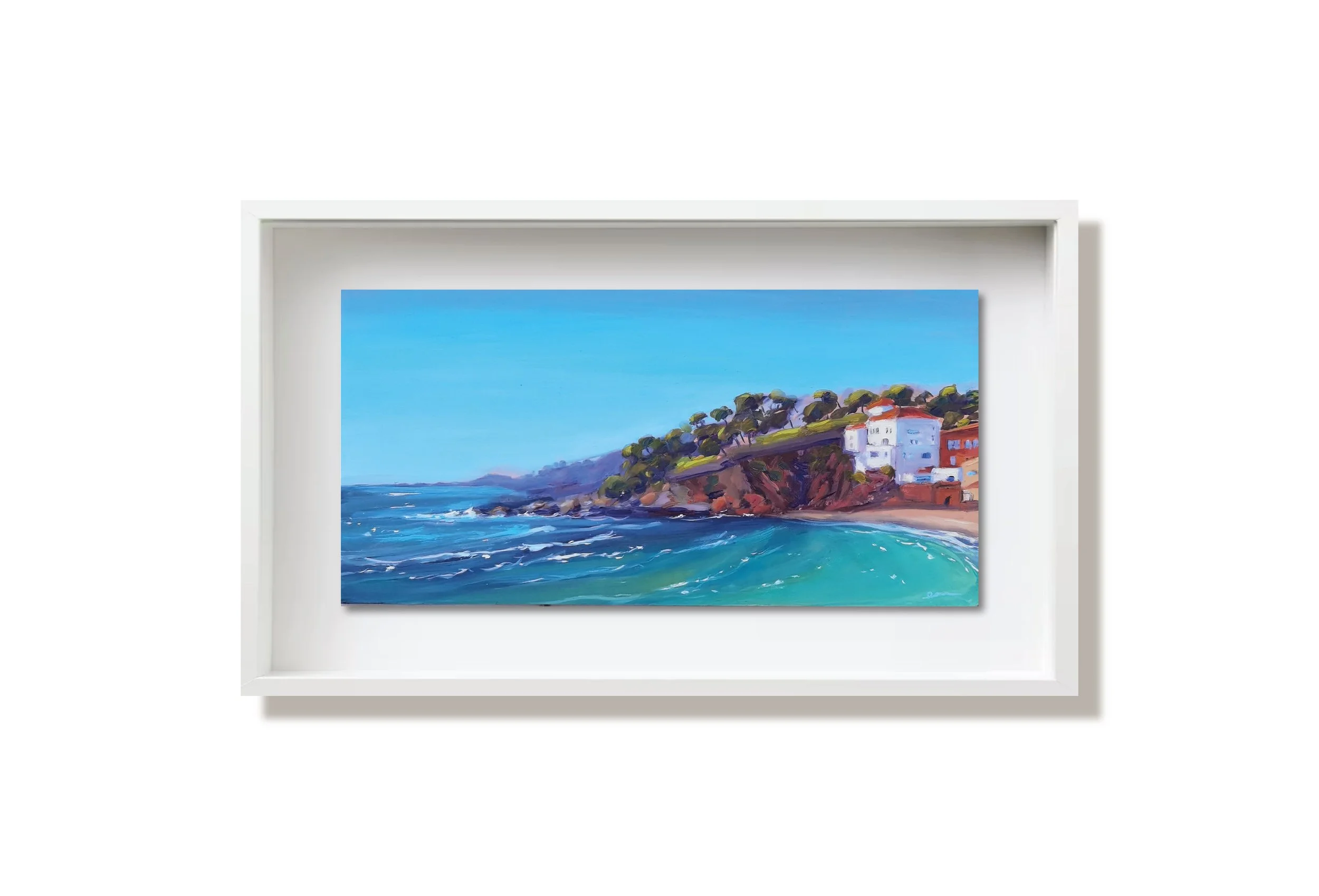 'Tarde soleada' - oil on board