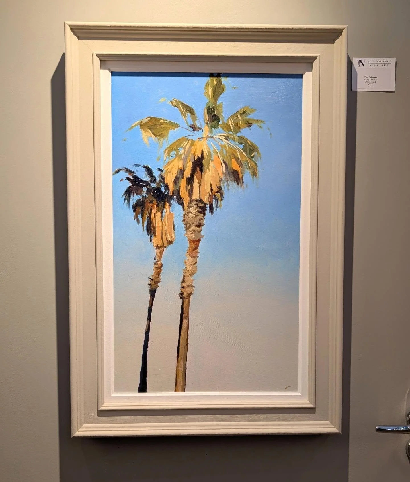 My paintings are up at The Summer Hampshire Art Fair at @nadiawaterfieldfineart 
I popped over this weekend - if you're in the area do check it out. I'm delighted to be a part of it and have my work exhibited alongside so many other brilliant artists