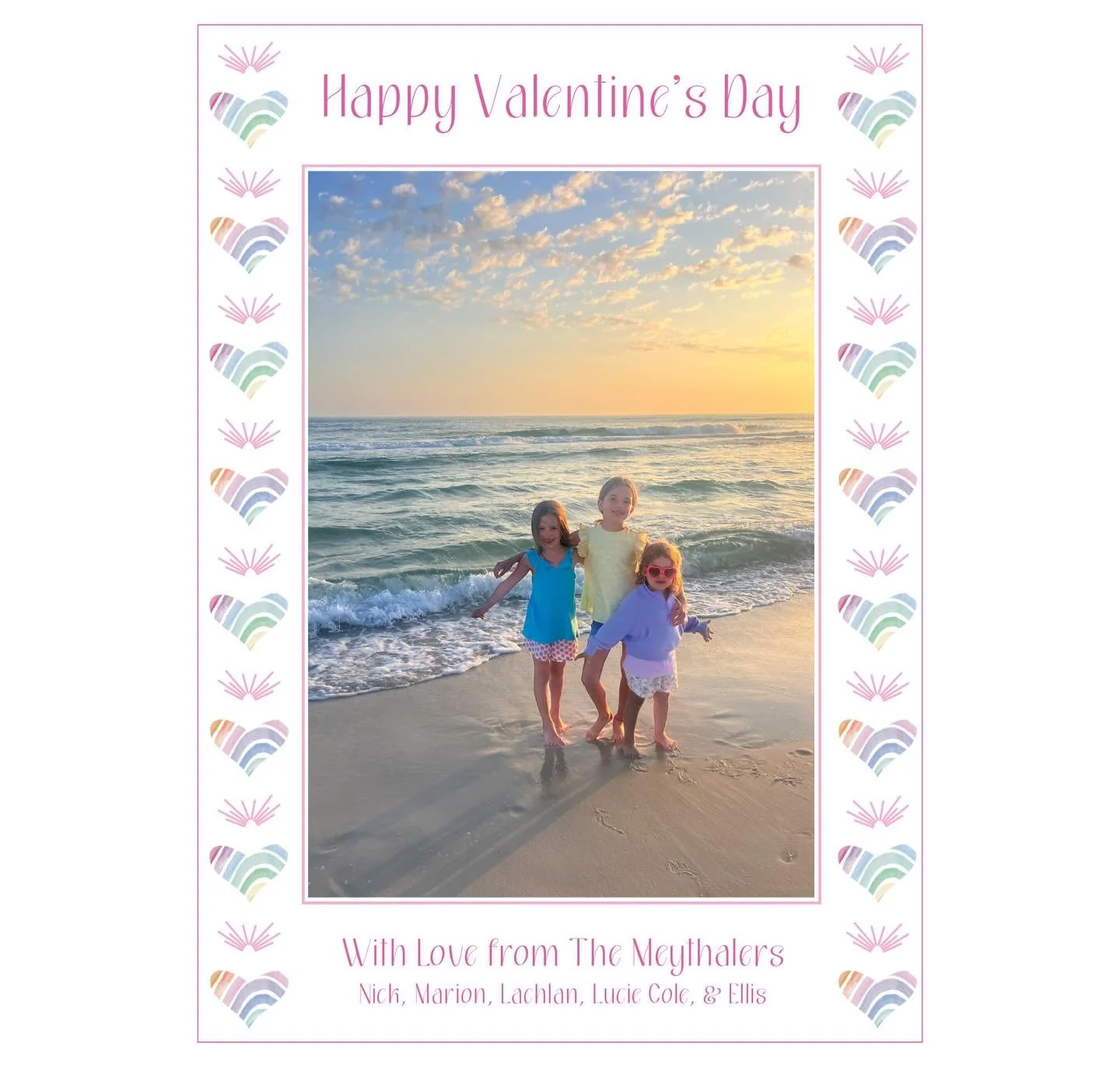 I&rsquo;m offering Valentine Photo Cards on my site for the first time ever! This is my family&rsquo;s tradition (I find it easier to do in February than the craziness of December) so I thought it was only fair that I offer the to y&rsquo;all too 💌
