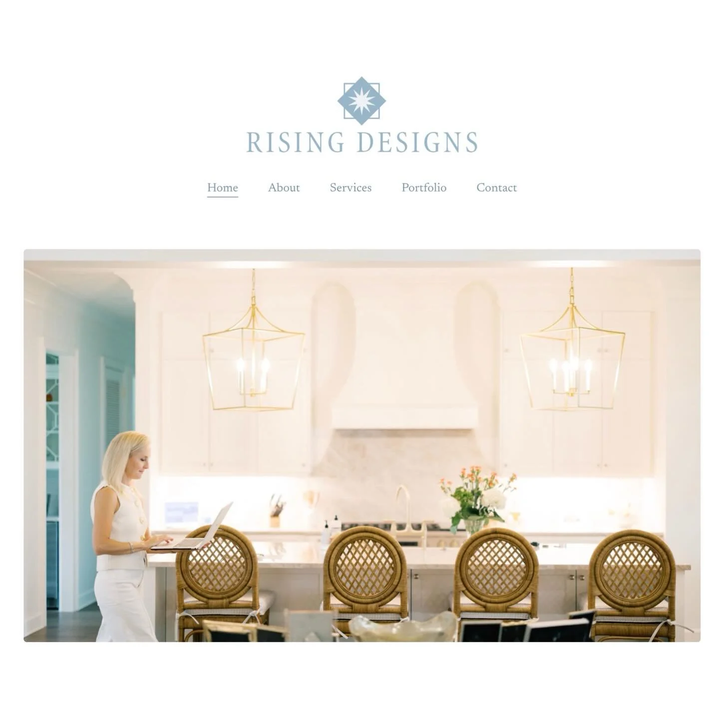 Branding for @_risingdesigns_ ✍🏻

I was so thrilled when Mary Elise reached out for help designing her new business branding. We grew up down the street from each other in Atlanta and were  inseparable after school &hellip; mostly building forts and