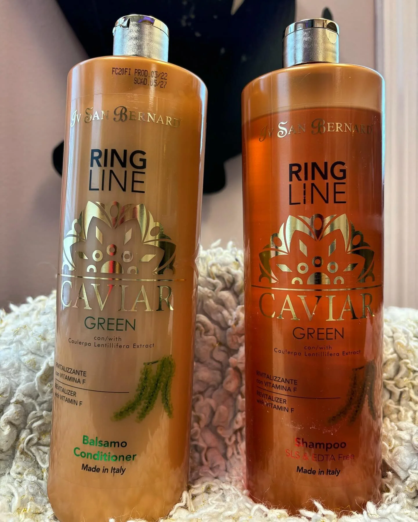 Our new Luxury line from Italy.  While that is so awesome what&rsquo;s even more awesome is what this product does.

This luxury line contains vegetable caviar that helps to revitalize the coat and vitamins the helps to hydrate, soften, and bring an 
