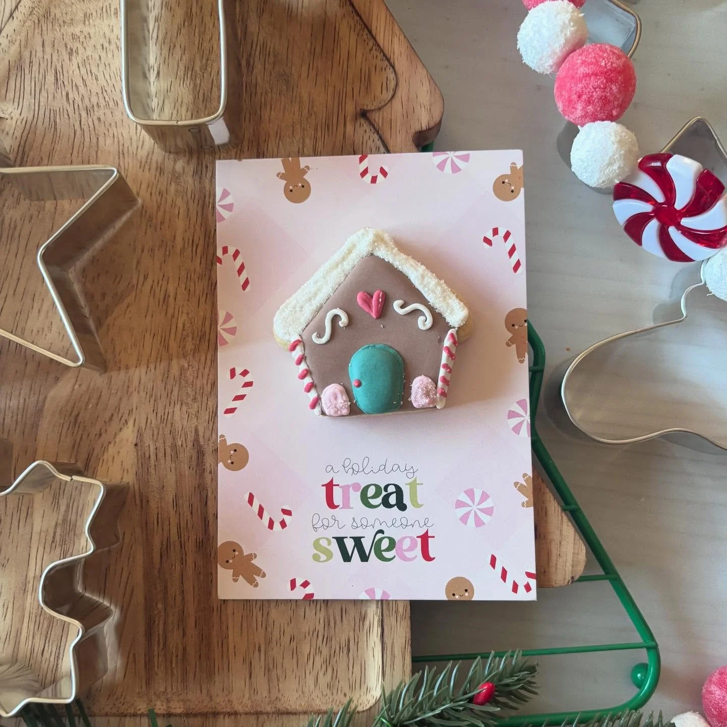 Last day to place your Christmas orders! These cookie cards are great to give with teacher gifts, coworkers or as a stocking stuffer. I plan to replace those sticker tags with one of these. Who doesn&rsquo;t love a little sweet treat with their gift?