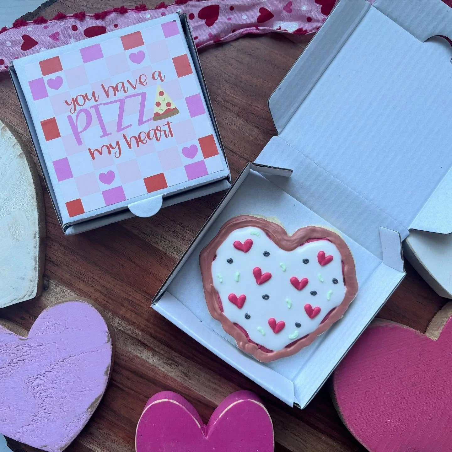 If you placed your Valentine&rsquo;s Day order, you have a pizza of my heart! Today is cookie pick up day! Please check your email for pick up directions. See you between 5pm and 7pm 😊

#pizzacookie #valentinesday #cookies