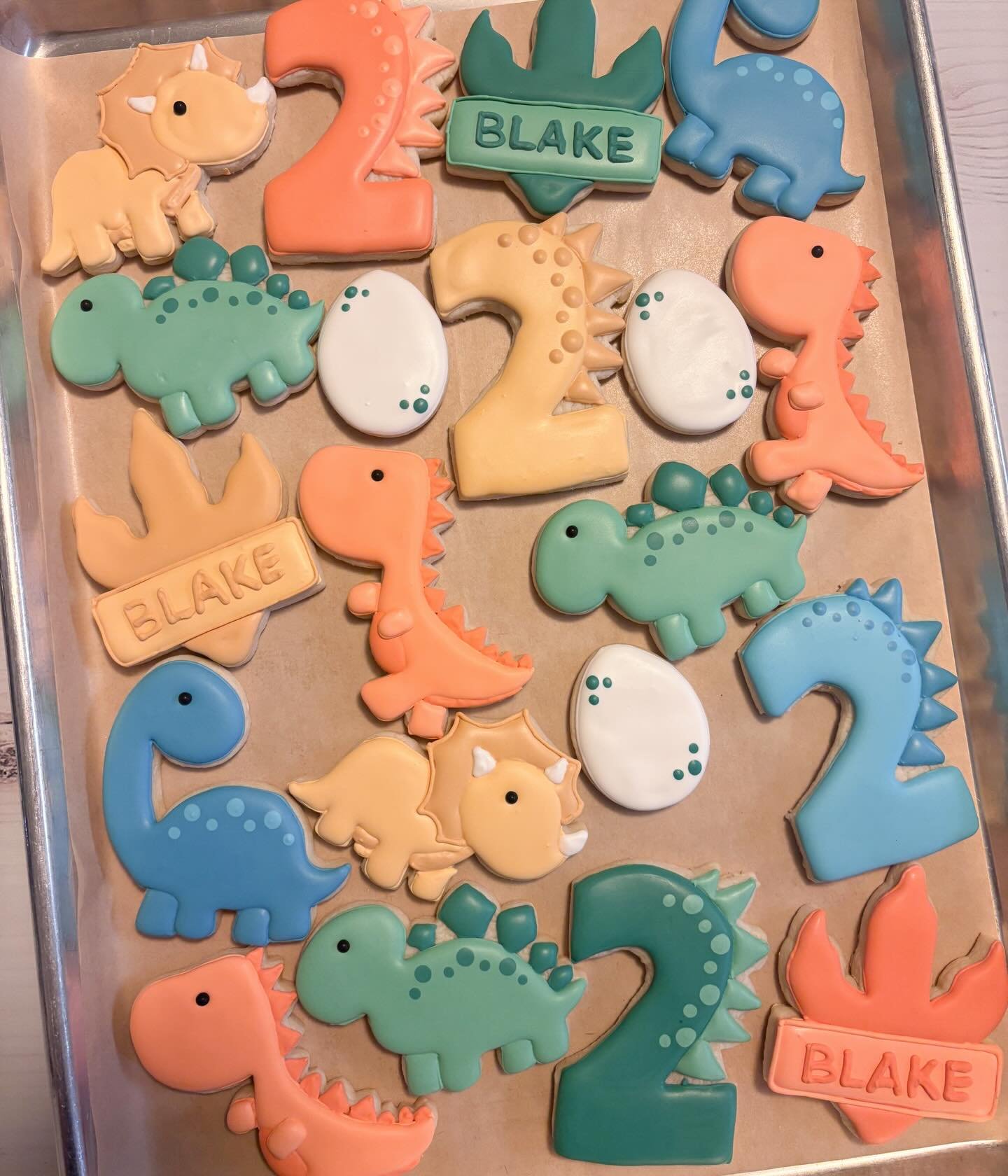 I will never get sick of a dinosaur set 🦕🦖

#decoratedcookies #dinocookies #burlingtonvt #vermontcookies #vtcookies