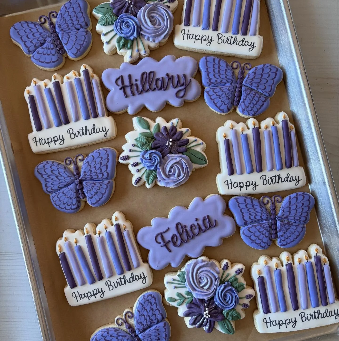 Happy birthday, Hillary &amp; Felicia!

#burlington #vermont #vteats #vtcookier #vtcookies