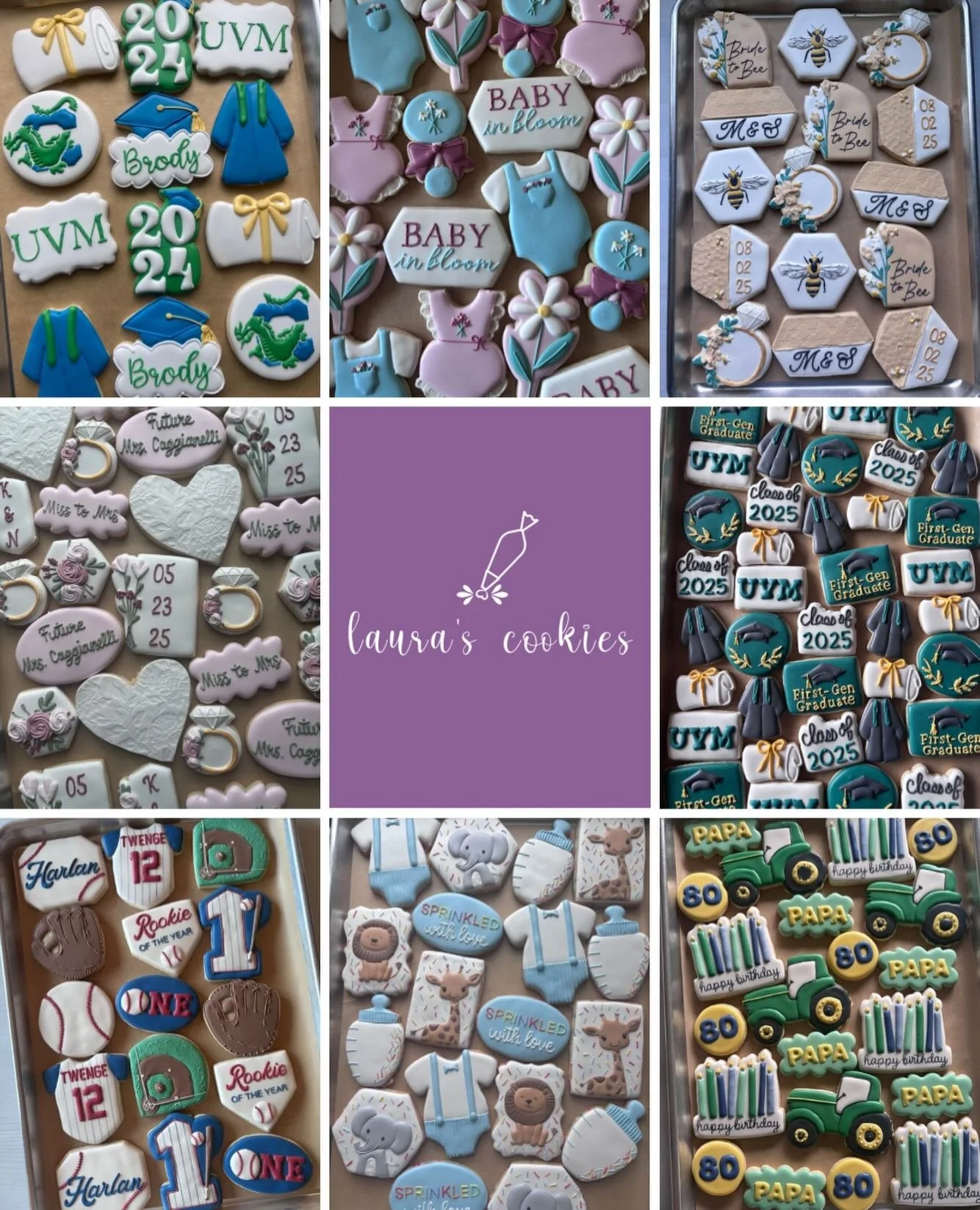 Happy Friday! I just wanted to provide you all with a custom order update! Our May calendar is pretty much at capacity and June is starting to book up. We are getting into busy season with graduations, bridal showers, and other events. If you are pla