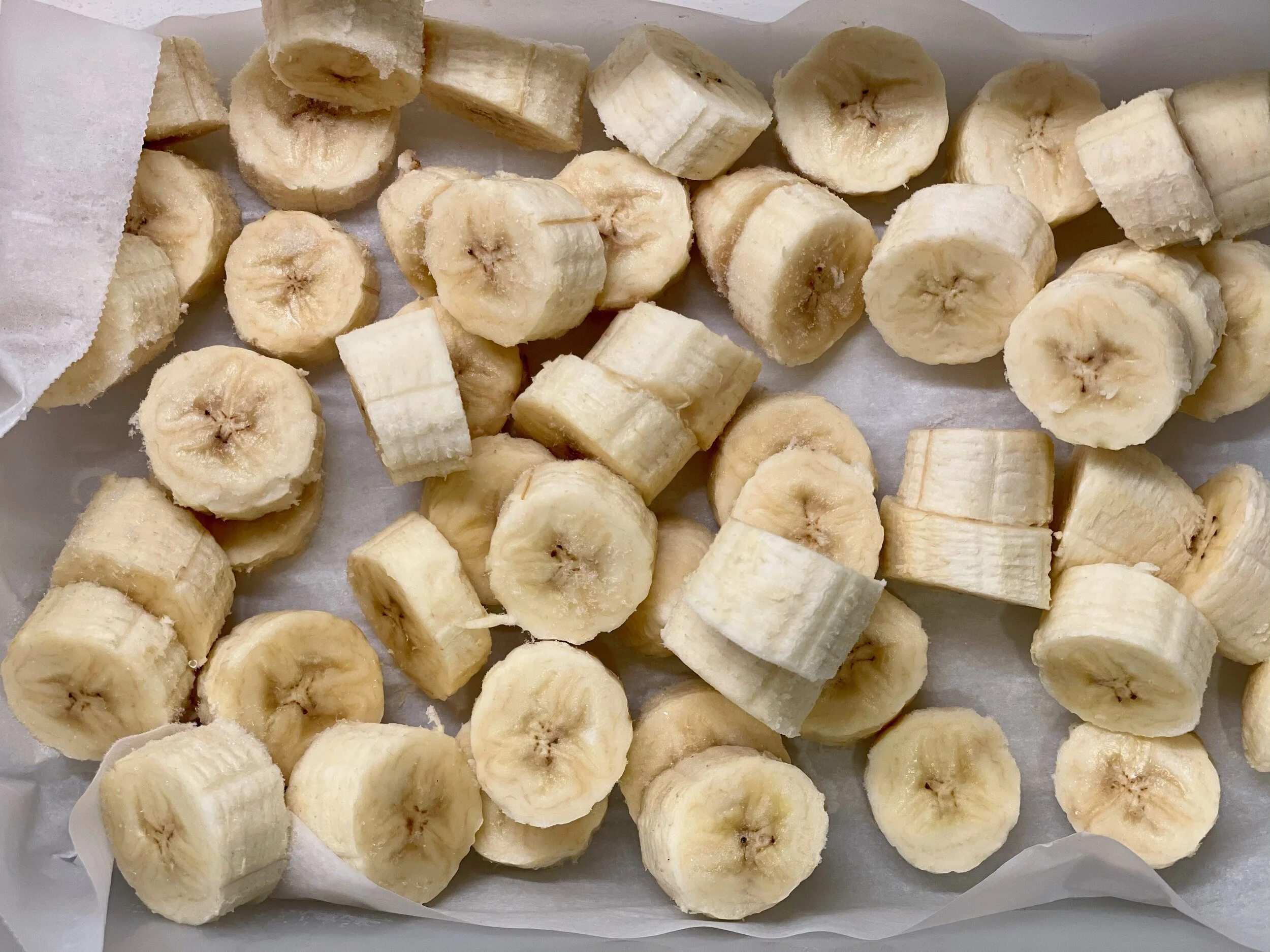Frozen banana bites, frosty, or “ice cream” (low FODMAP) — IBS Game Changer