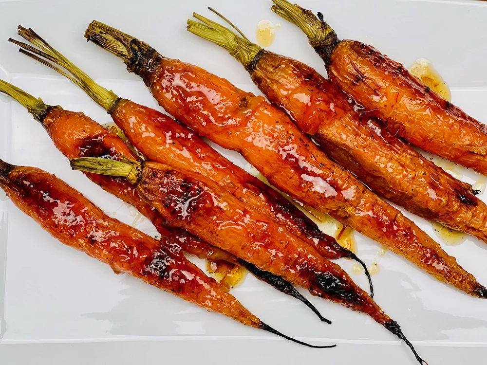 Charred Carrots with Orange Glaze (Low FODMAP) — IBS Game Changer