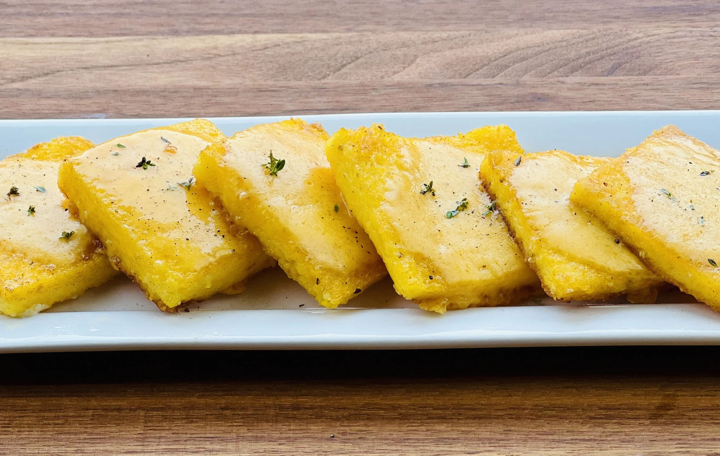 Savory Polenta Cakes (low FODMAP) — IBS Game Changer