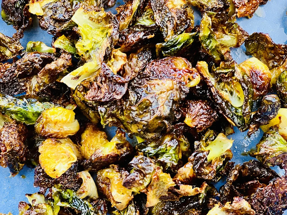 Sweet and Crispy Brussels Sprouts (low FODMAP) — IBS Game Changer