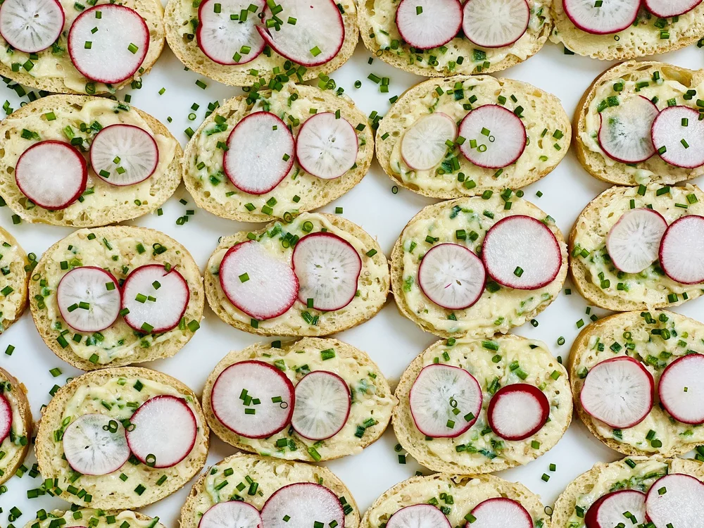 Asian Fusion Radish and Chive Bites (Low FODMAP) — IBS Game Changer