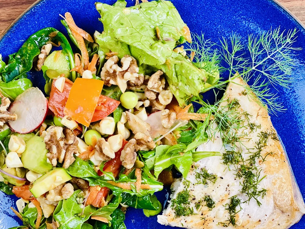 Lemon Butter Halibut (Low FODMAP) — IBS Game Changer