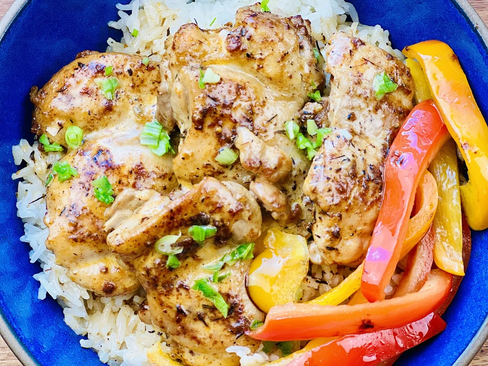 Creamy Cajun Creole Chicken and Sweet Peppers (low FODMAP) — IBS Game