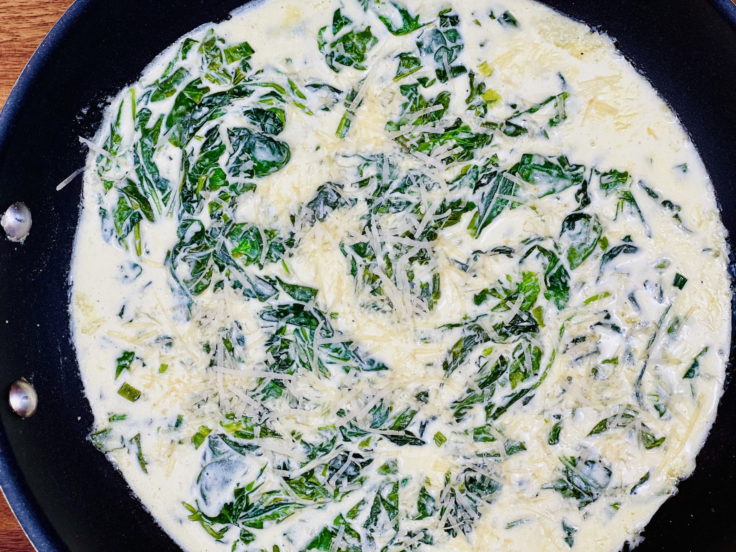Spinach Alfredo (Low FODMAP) — IBS Game Changer