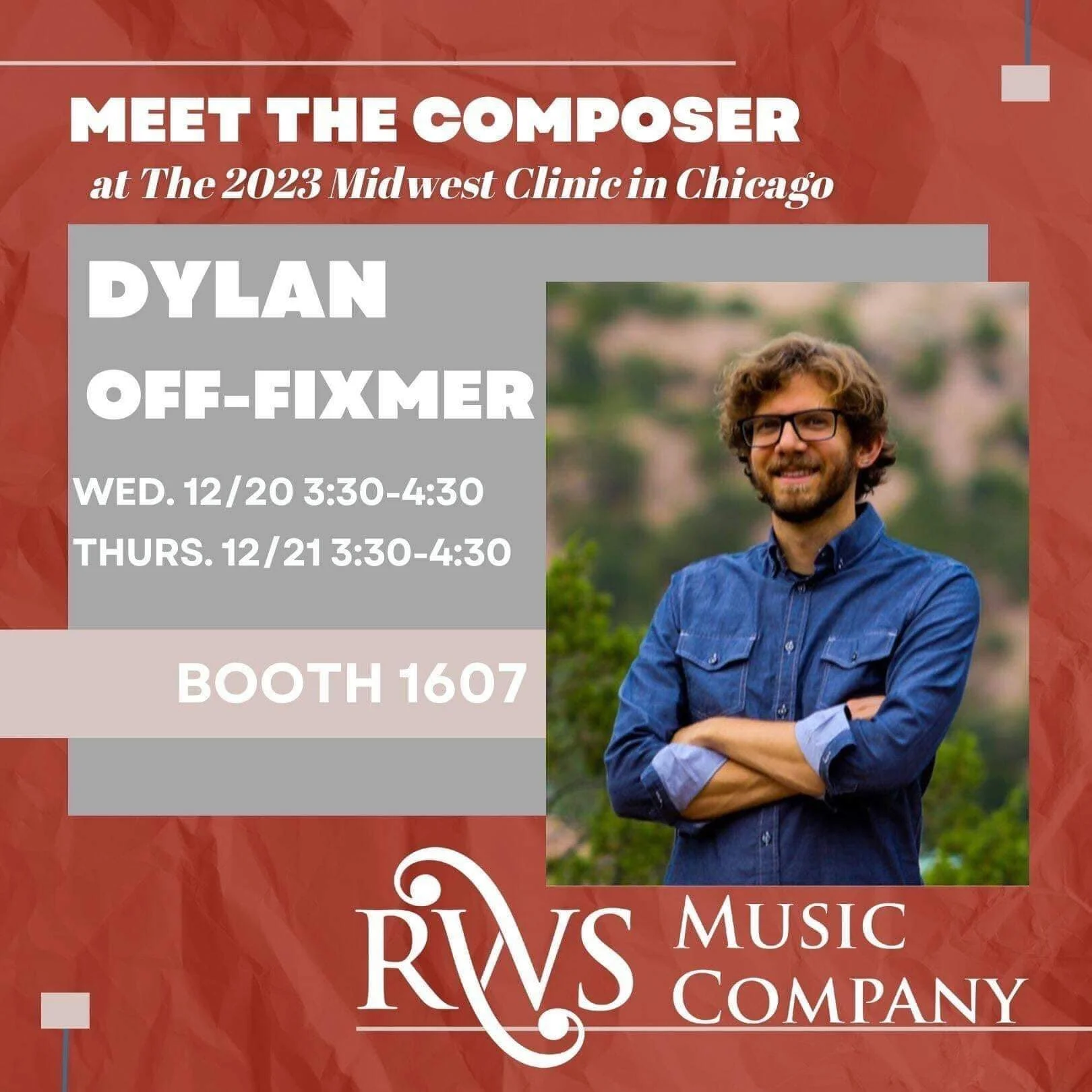 Having a blast at the Midwest Clinic with  RWS Music Company 😊 come by and say hi tomorrow!