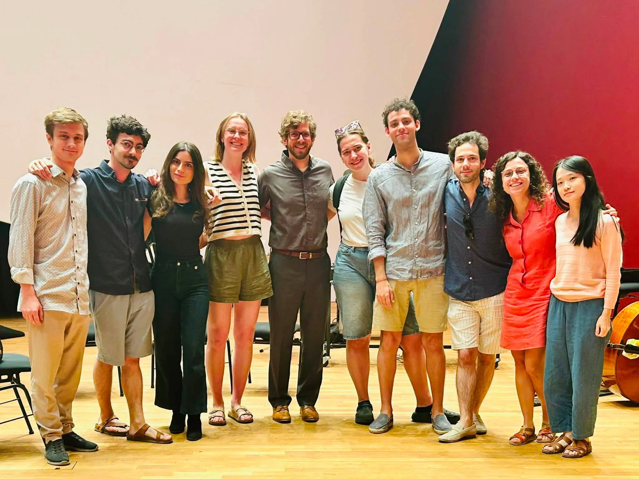 Had such a wonderful time working with the outstanding @luxphil_academy this week on my piece &ldquo;D&rsquo;Br&eacute;cke vu L&euml;tsebuerg&rdquo; commissioned by the @kulturministere.lu ! 🇱🇺😊💚 🎻🎶 Looking forward to the premiere June 10, 2027