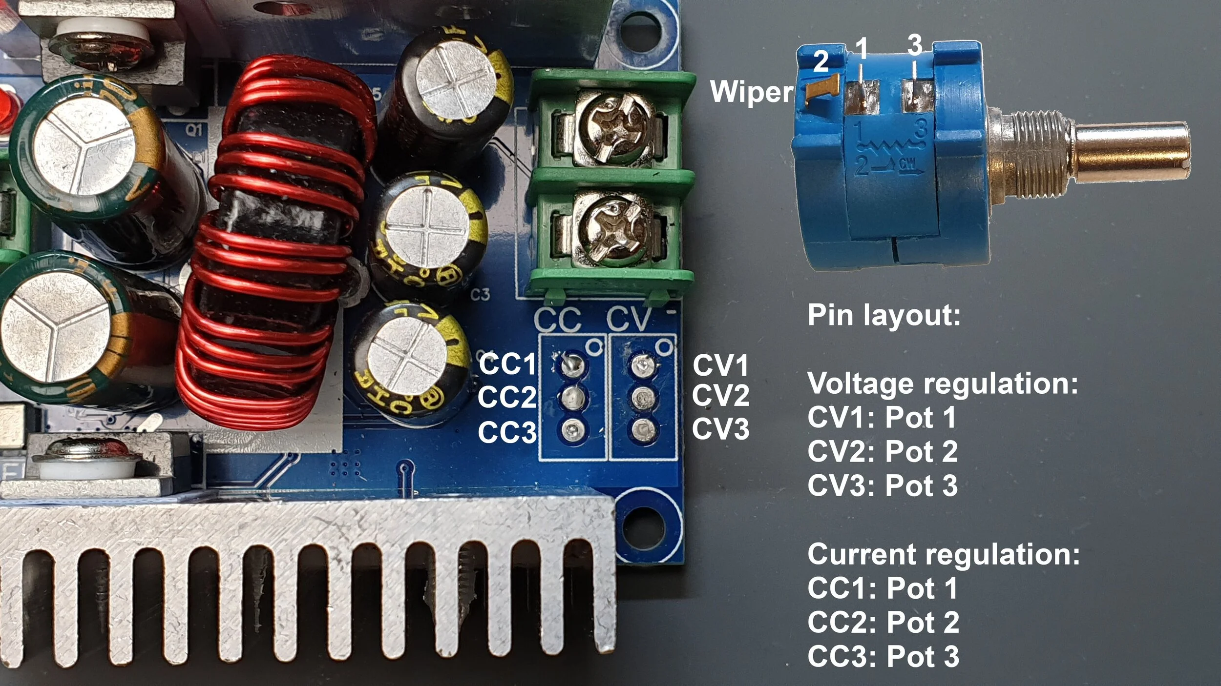 Arduino Control Szbk07 Module SZBK07 DC-DC converter with multiturn potentiometers — Curious Scientist