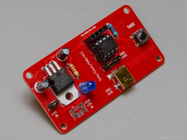 Custom PCB for DROs using ATTiny85 — Curious Scientist