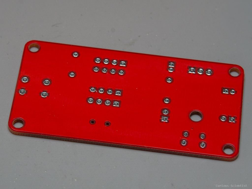 PCB without the parts (backside)