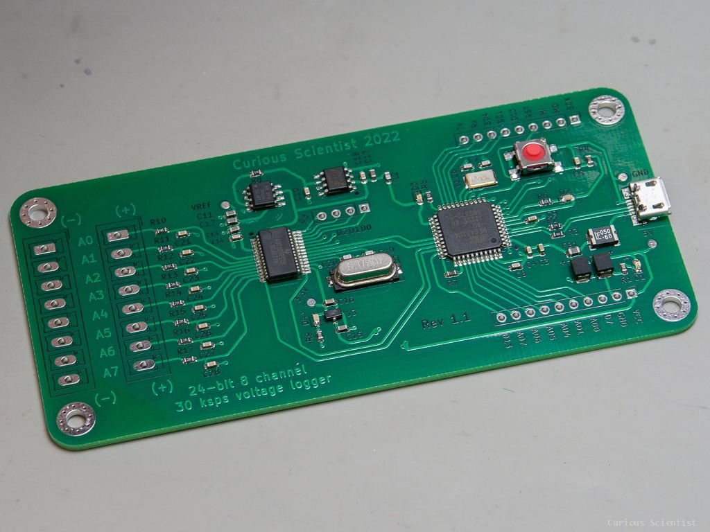 Fully assembled board without the connectors