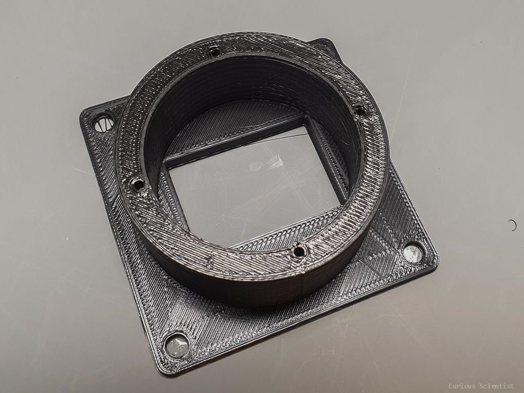 3D printed lens mount