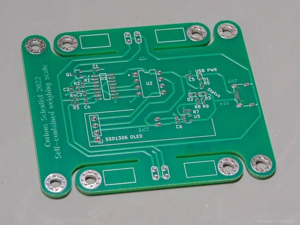 PCB weighing scale - A better version — Curious Scientist
