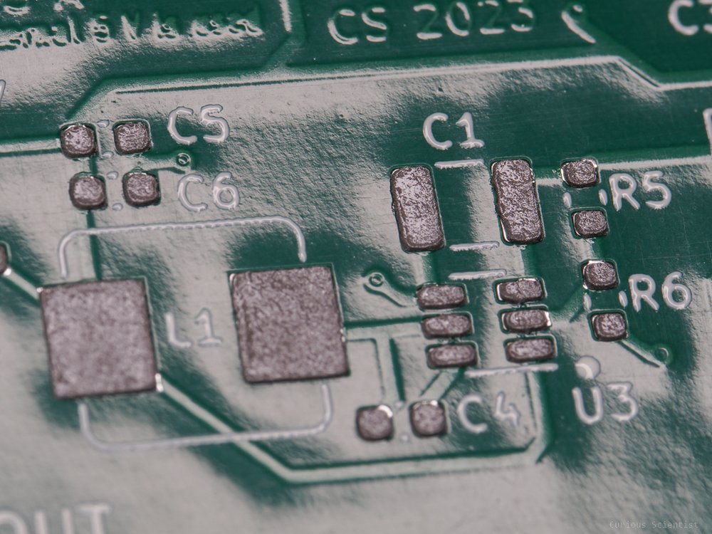 Solder paste close-up